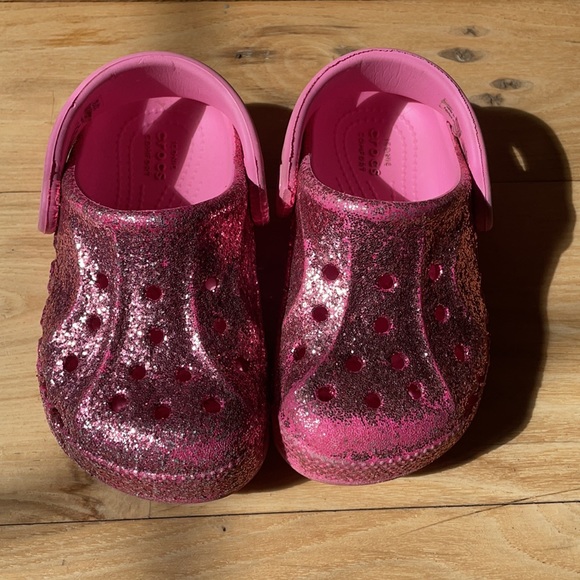Pink sparkle crocs - Picture 2 of 5